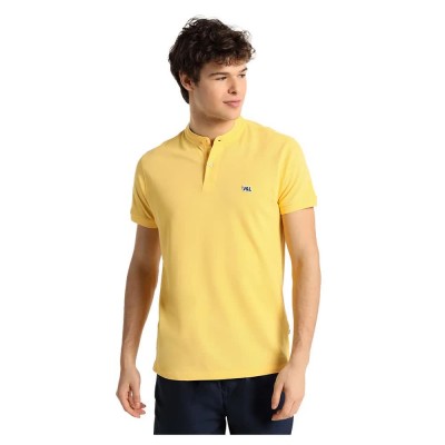панталони,тип,чино,мъжки,блузи,с,яка,victorio,&,lucchino,11082,short,sleeve,polo,yellow,(yellow)