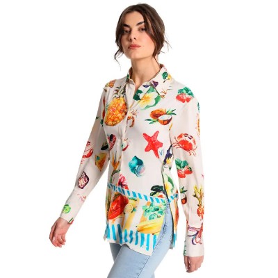 риза,с,дълъг,ръкав,дамски,блузи,дамски,ризи,victorio,&,lucchino,11176,long,sleeve,shirt,beige,(print)