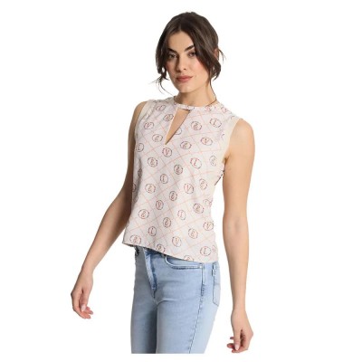 панталони,тип,чино,дамски,блузи,дамски,ризи,victorio,&,lucchino,11178,blouse,beige,(print)