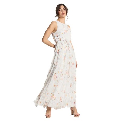 панталони,тип,чино,дамски,поли,и,рокли,victorio,&,lucchino,11181,sleeveless,long,dress,white,(petals,print)