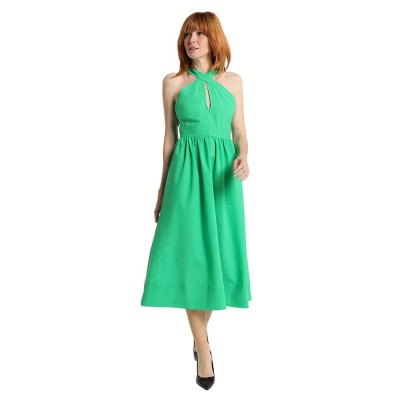 панталони,тип,чино,дамски,поли,и,рокли,victorio,&,lucchino,11180,sleeveless,midi,dress,green,(green)