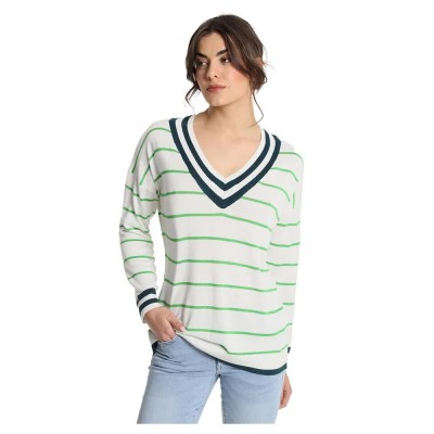 блуза,дамски,пуловери,дамски,плетени,дрехи,victorio,&,lucchino,11188,v,neck,sweater,white,(green)