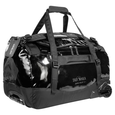 куфари,tatonka,barrel,roller,60l,trolley,bag,black