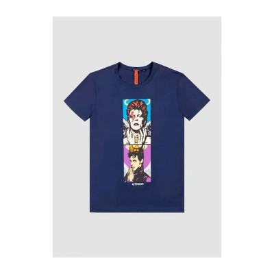 тениска,мъжки,тениски,antony,morato,mmks02063,fa100227,short,sleeve,t,shirt,blue,(blue)
