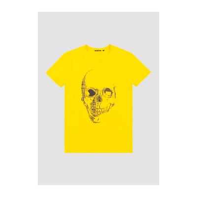 тениска,мъжки,тениски,antony,morato,mmks02085,fa100227,short,sleeve,t,shirt,yellow,(yellow)