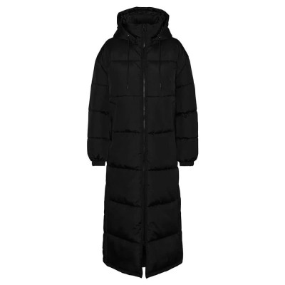 палто,дамски,якета,и,палта,vero,moda,klea,long,coat,refurbished,black,(black)