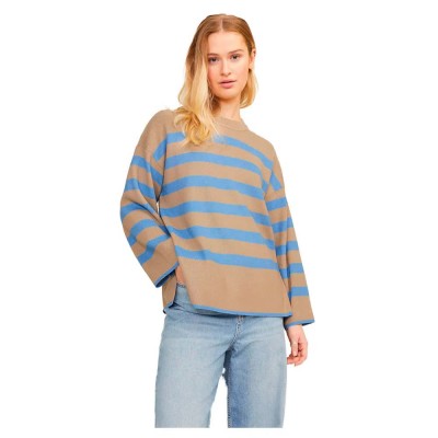 блуза,дамски,пуловери,дамски,плетени,дрехи,jack,&,jones,ana,jjxx,sweater,brown,(incense)