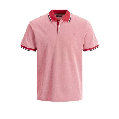 мъжки,блузи,с,яка,jack,&,jones,bluwin,short,sleeve,polo,rio,red,(pink)