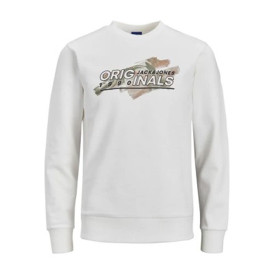 блуза,мъжки,пуловери,jack,&,jones,brad,sweatshirt,white
