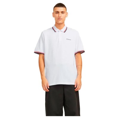 мъжки,блузи,с,яка,jack,&,jones,campa,short,sleeve,polo,white