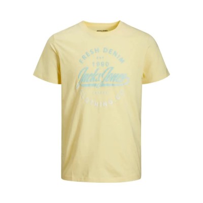 тениска,мъжки,тениски,jack,&,jones,fresh,short,sleeve,t,shirt,yellow,(mellow,yellow)