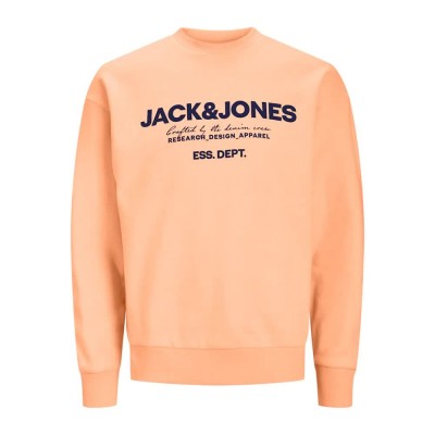 блуза,мъжки,пуловери,jack,&,jones,gale,sweatshirt,orange,(apricot,ice)