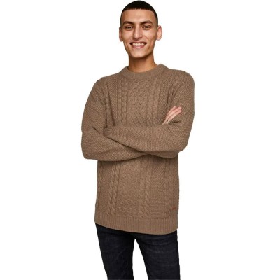 блуза,мъжки,пуловери,jack,&,jones,kim,sweater,sepia,tint,(brown)