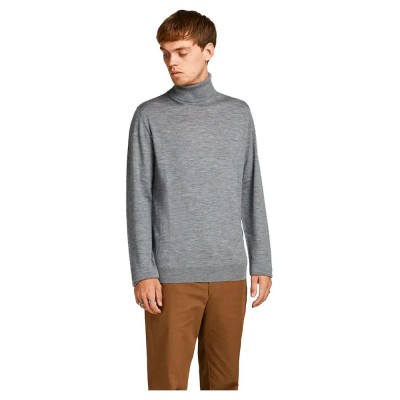 блуза,мъжки,пуловери,jack,&,jones,mark,merino,high,neck,sweater,grey,melange,(grey)