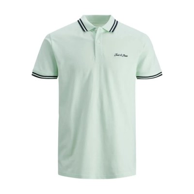 мъжки,блузи,с,яка,jack,&,jones,nery,short,sleeve,polo,green,(bay)