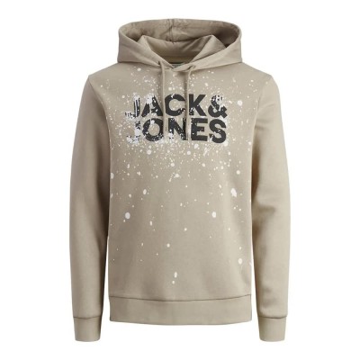 суичър,мъжки,пуловери,jack,&,jones,new,splash,hoodie,beige