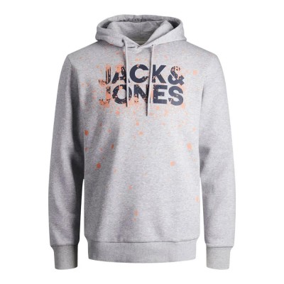 суичър,мъжки,пуловери,jack,&,jones,new,splash,hoodie,grey,(light,grey,melange)