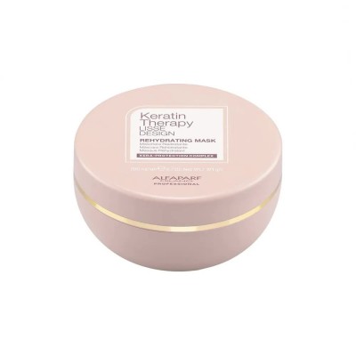 хигиена,коса,alfaparf,milano,lisse,design,keratin,therapy,hair,mask,200ml,pink,(white)