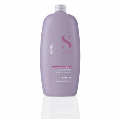 хигиена,коса,alfaparf,milano,semi,di,lino,smooth,conditioner,1000ml,purple,(white)