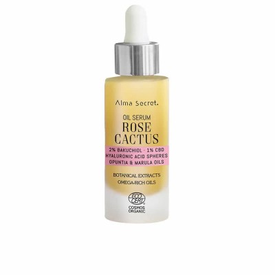 специфични,козметични,продукти,alma,secret,rose,cactus,aceite,facial,30ml,serum,white,(clear)