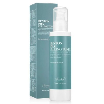 козметика,за,овлажняване,benton,pha,peeling,toner,facial,tonic,150ml,clear,(clear)