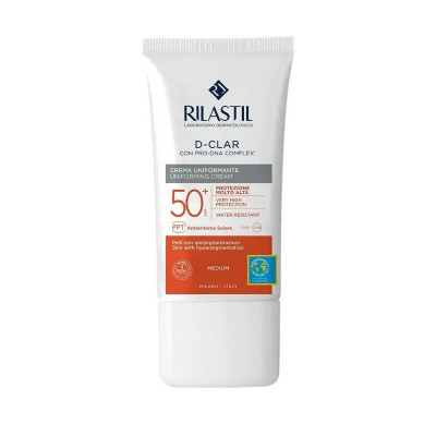 козметика,за,защита,от,слънце,rilastil,sun,system,spf50+,d,clar,medium,sunscreen,40ml,clear,(white)