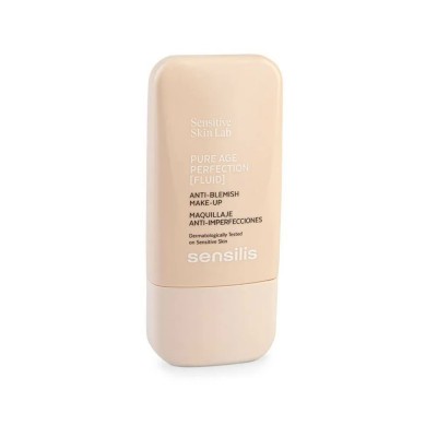 ексфолианти,sensilis,pure,age,perfection,05,pêche,rosé,foundation,30ml,brown