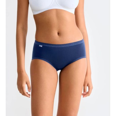 дамско,бельо,дамски,бикини,и,танкини,sloggi,basic+,midi,panties,3,units,blue,(multiple,colours,20)