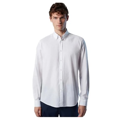 риза,с,дълъг,ръкав,мъжки,ризи,north,sails,664107,long,sleeve,shirt,white