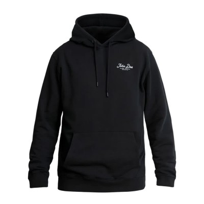 суичър,мъжки,пуловери,john,doe,jd,lettering,hoodie,black,(black)