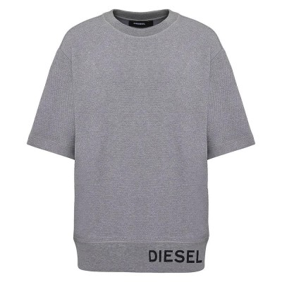 риза,с,къс,ръкав,мъжки,пуловери,diesel,cooling,waf,short,sleeve,sweatshirt,grey