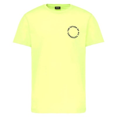 тениска,мъжки,тениски,diesel,diegos,x46,short,sleeve,t,shirt,yellow,(green)