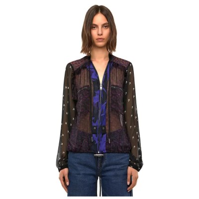 дамски,блузи,дамски,ризи,diesel,ila,long,sleeve,blouse,black