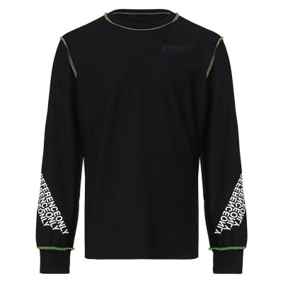 тениска,мъжки,тениски,diesel,juseam,long,sleeve,t,shirt,black