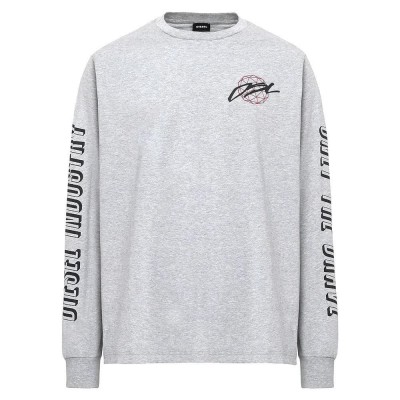 тениска,мъжки,тениски,diesel,jusx92,long,sleeve,t,shirt,grey