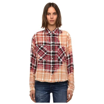 риза,с,дълъг,ръкав,дамски,блузи,дамски,ризи,diesel,super,h,long,sleeve,shirt,red