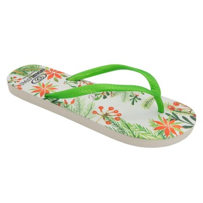 джапанки,дамски,сандали,и,чехли,brasileras,printed,tropicana,flip,flops,white,(green,green)