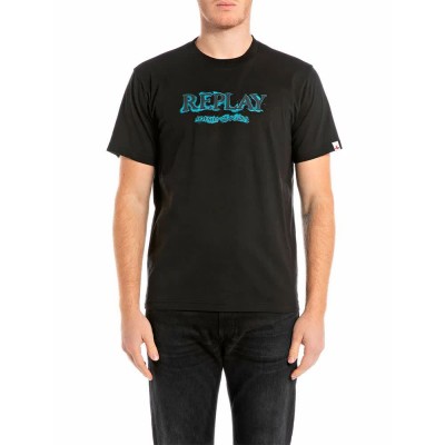 тениска,мъжки,тениски,replay,m3220,.000.2660,t,shirt,black