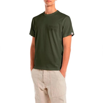 тениска,мъжки,тениски,replay,m3227,.000.23732p,t,shirt,green,(military,green)