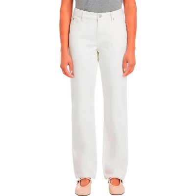дънки,дамски,панталони,tommy,hilfiger,classic,straight,jeans,white