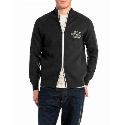 блуза,мъжки,пуловери,дамски,пуловери,replay,uk4880.000.g23896,sweater,black,(black)