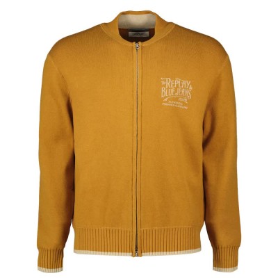 блуза,мъжки,пуловери,replay,uk4887.000.g23538,sweater,tobacco,(brown)