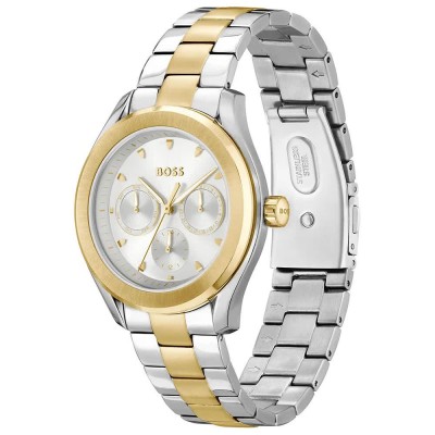 часовник,часовници,boss,lida,38,mm,watch,multicolor,silver,white,mineral,(golden)