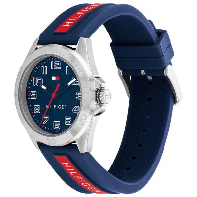 часовник,часовници,tommy,hilfiger,1720019,34,mm,watch,blue,(blue,blue,silicone,on,red)