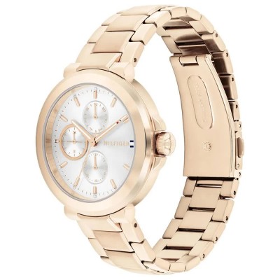 часовник,часовници,tommy,hilfiger,lori,38,mm,watch,white,silver,(golden)