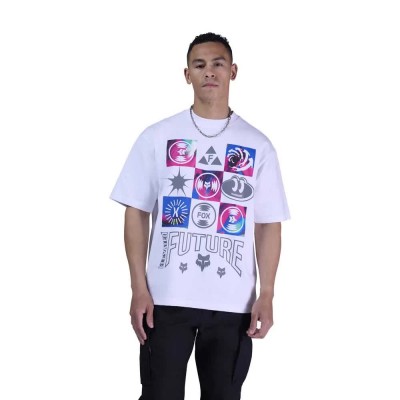 тениска,мъжки,тениски,дамски,тениски,fox,racing,image,cosmo,oversized,1,short,sleeve,t,shirt,white,(white)
