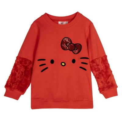 блуза,детски,блузи,hello,kitty,hello,kitty,cotton,brushed,sweatshirt,red,(multicolor)