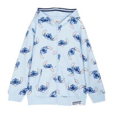 блуза,детски,блузи,stitch,stitch,up,terry,zip,french,sweatshirt,blue,(multicolor)
