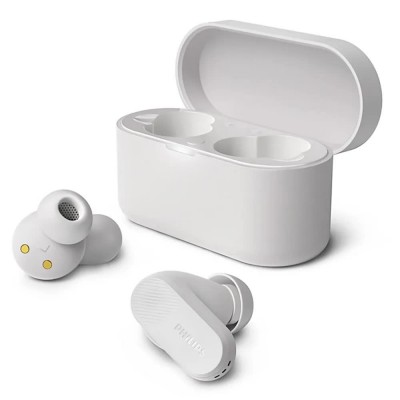 слушалки,слушалки,philips,tat3509wt,wireless,earphones,white