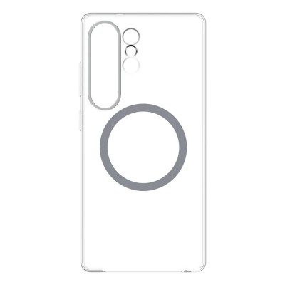 други,аксесоари,samsung,galaxy,s25,ultra,magnetic,phone,case,clear,(transparent)